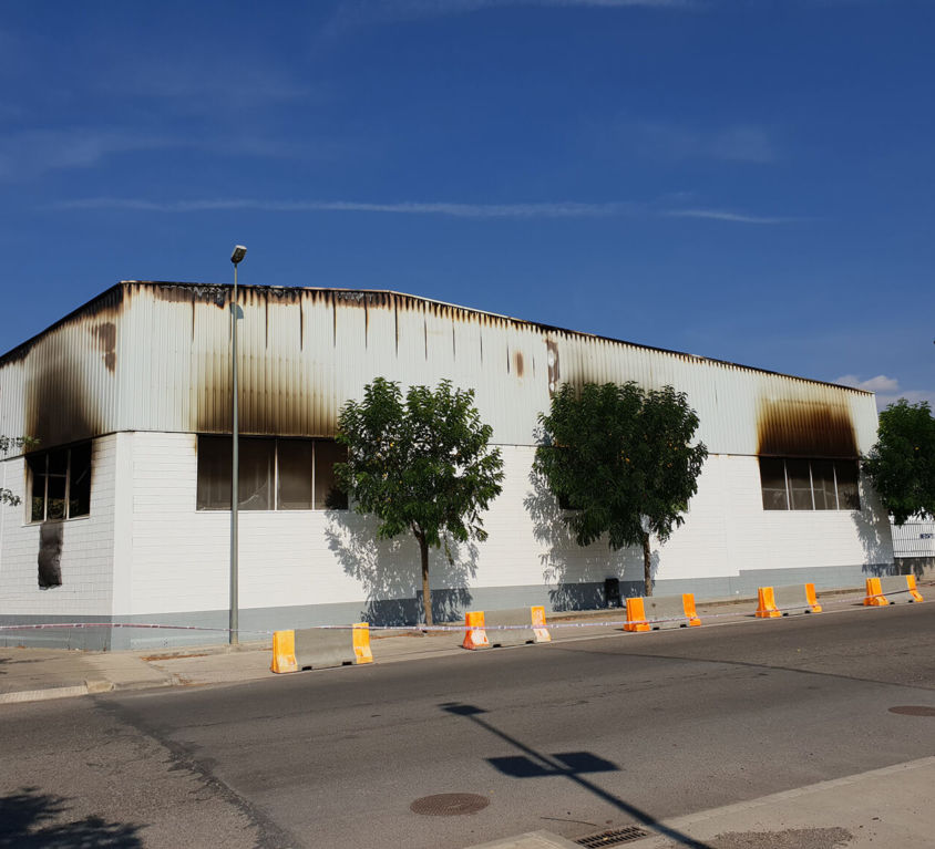 Incendi indústria alimentació Guissona