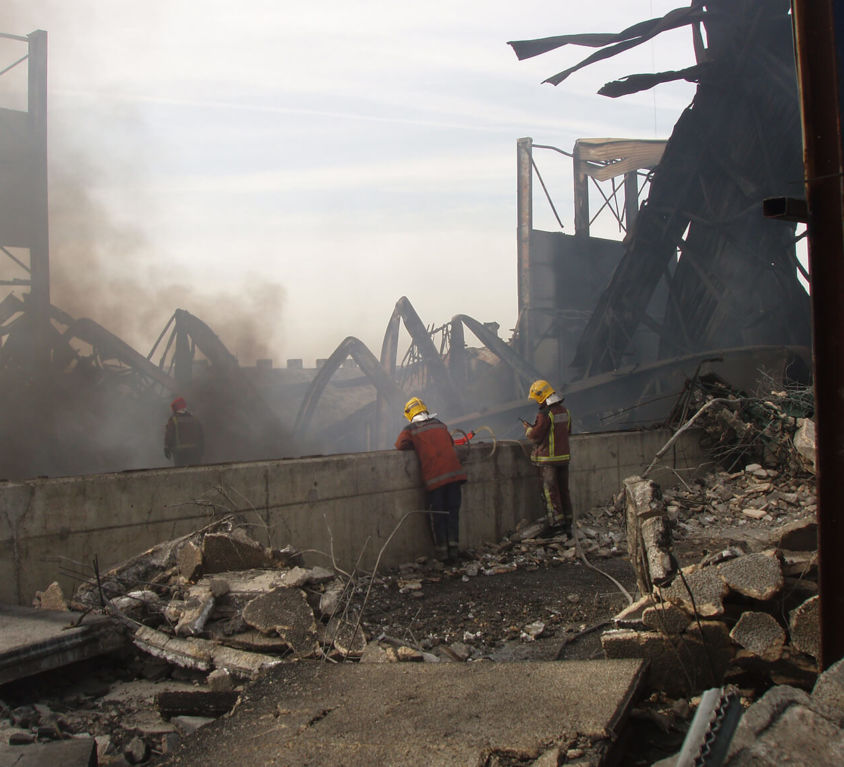 Incendi indústria automoció Polinyà